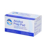 Spiritinės servetėlės dezinfekcijai, Alcohol Prep Pad (100vnt) (Exp. 2026-08-10) - Image 2