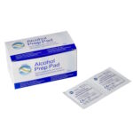 Spiritinės servetėlės dezinfekcijai, Alcohol Prep Pad (100vnt) (Exp. 2026-08-10)