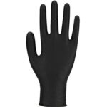 Abena THOR Power Grip nitrilinės vienkartinės pirštinės, labai stiprios, 6.5g, juodos (50vnt) - Image 2